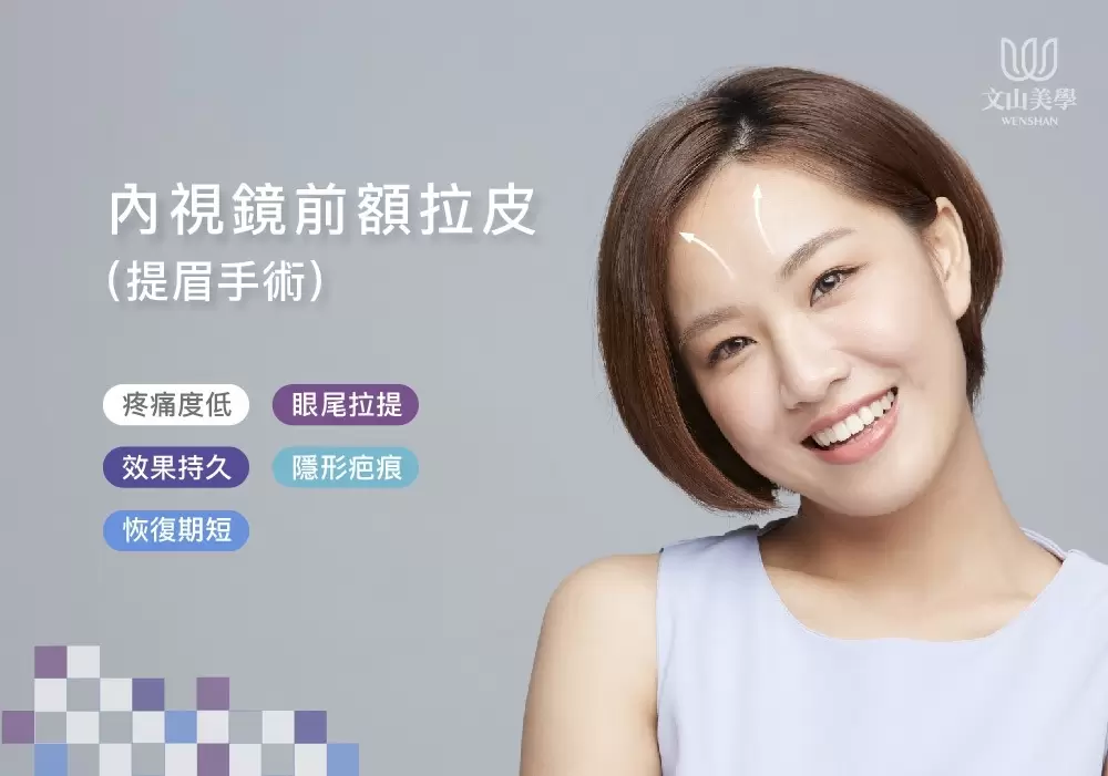 內視鏡前額拉皮(提眉手術)