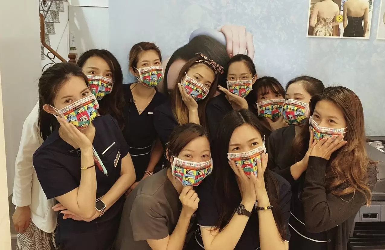 繽紛的普普風 Discovery PICO 探索皮秒口罩超可愛的